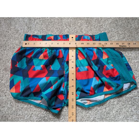 Adidas Athletic Running Shorts Lined Colorful Size Medium - Picture 3 of 5